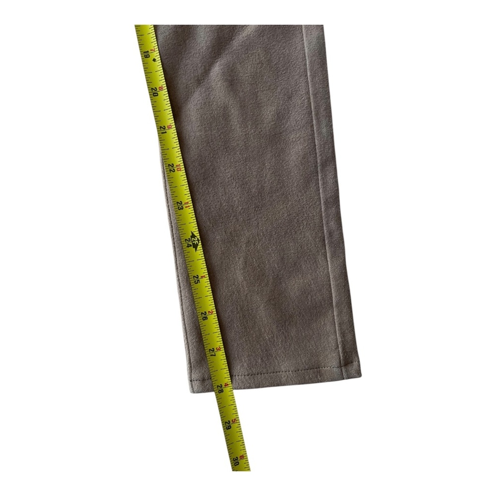 Adriano Goldschmied AG Leather Suede Legging Women's Tan Super Skinny NEW Sz. 25 - Picture 10 of 14